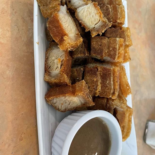 Crispy pork belly